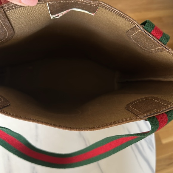 Gucci GG tote bag purse Sherry line authentic vintage and perfect!! See pics!! - Picture 7 of 9